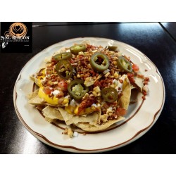 Nachos con carne