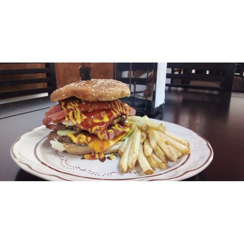 Hamburguesa Doble